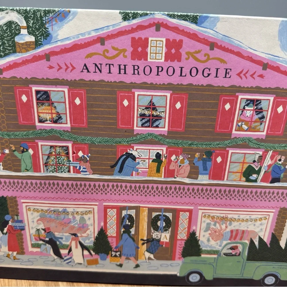 Anthropologie 2022 George & Viv 24‎ Days Of Beauty Advent Box Empty.